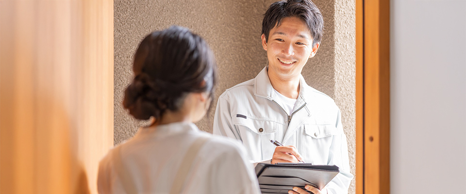 自社施工のためリーズナブルな価格提示が可能